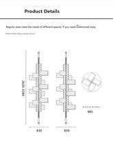 Rotating Bookcase | Designer Mid-Century Modern Shelf